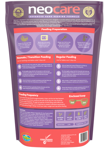 Neocare Hand Rearing 450g
